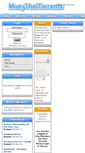 Mobile Screenshot of muaythaitorrents.com